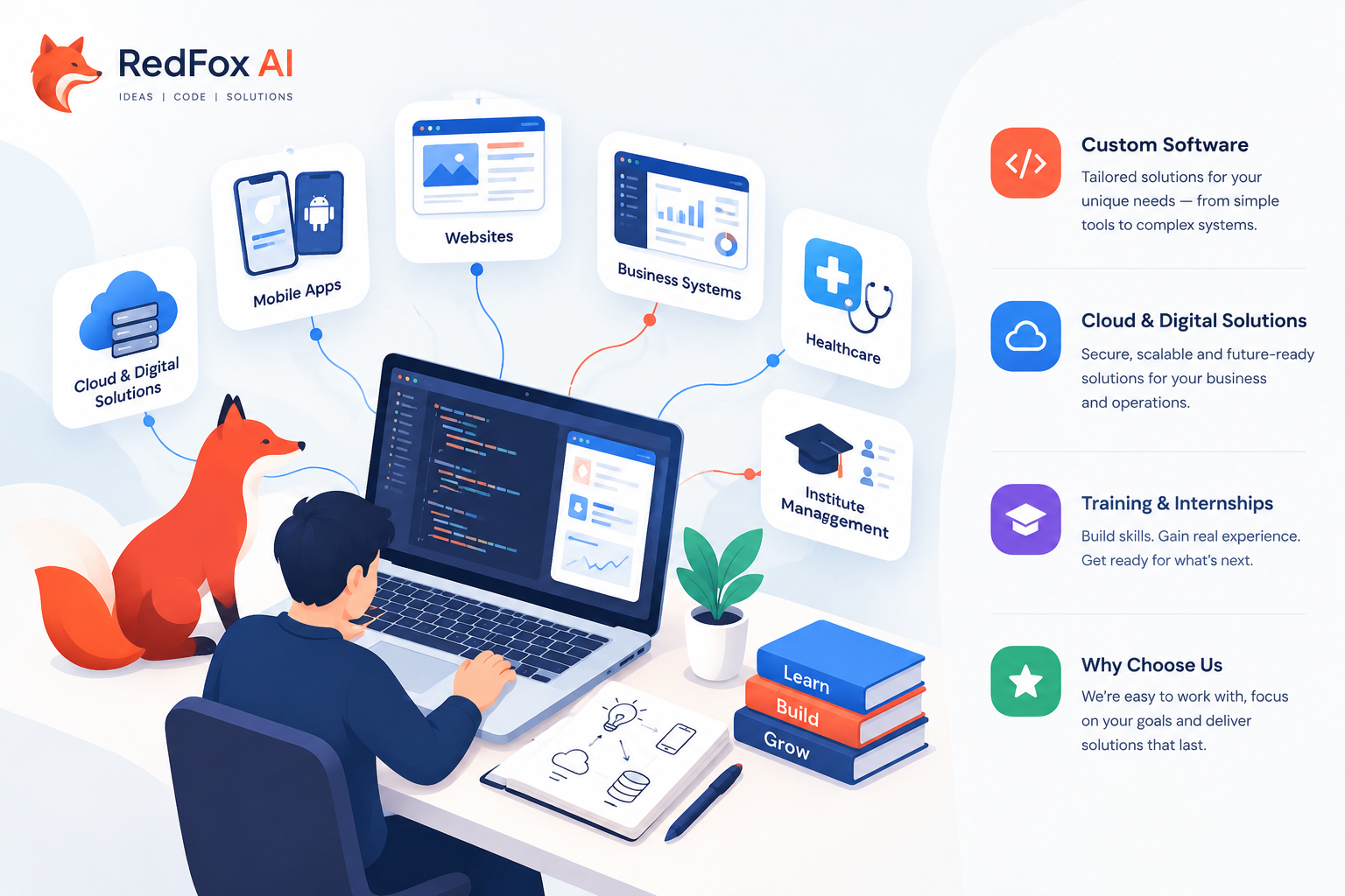The RedFox AI team building software